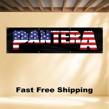 PANTERA 2'X8' BANNER FLAG