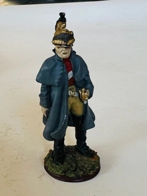 Juguete Soldado De Colección Franklin Mint Waterloo Regimiento Miniatura Dragón Dragón Oro Foto 2 de 4