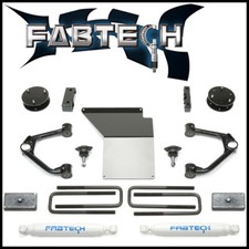 Fabtech 3 Budget Lift Kit W Performance Shocks For 07-18 Silverado Sierra 1500 Fabtech 3 Budget Lift Kit W Performance Shocks For 07-18 Silverado Sierra 1500