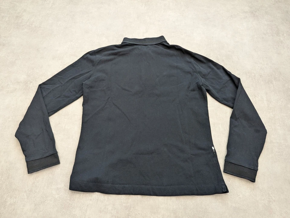 Rapha Polo Shirt Medium Cycling Top Bike Jersey Cycling Logo Long Sleeve Zip M - Image 2 of 4