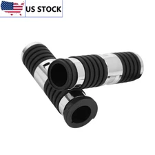 1" Throttle Hand Grips For Harley Softail Fat Boy FLFBS 114 / FLFB 107 / FLS US