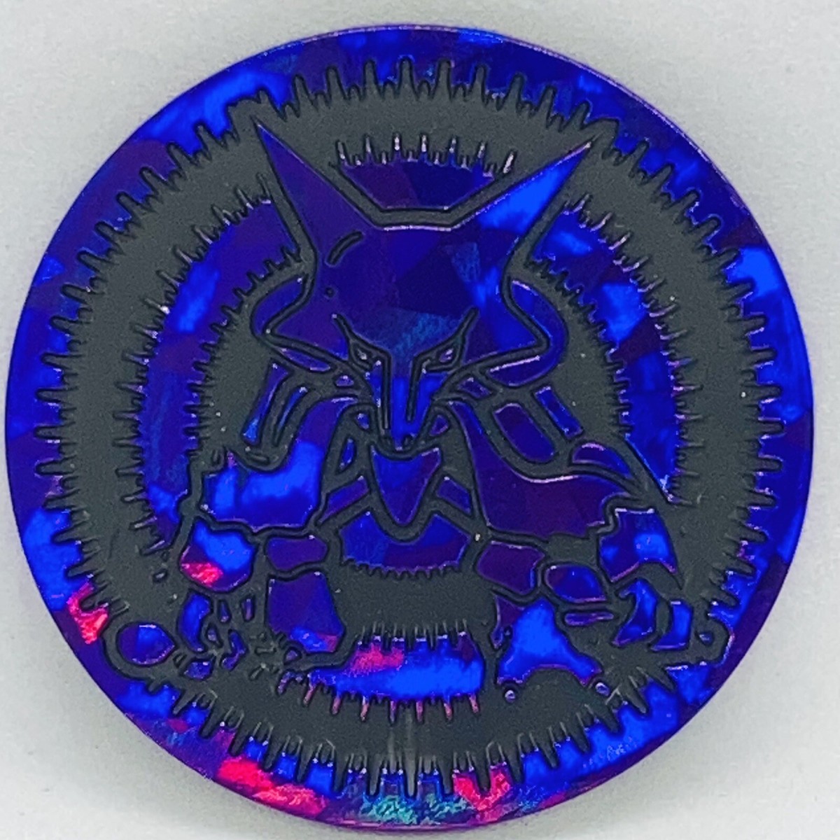 ポケモン ビート アラベスクタウン ジムバッジ Pokemon Trading Card Games Alakazam Purple Plastic Medal Japanese