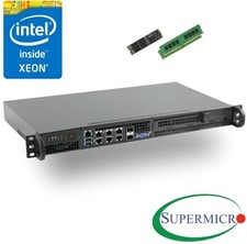   SuperMicro Server SYS-5019D-FN8TP 1U Customized with 32GB RAM, 128GB M.2 SSD 