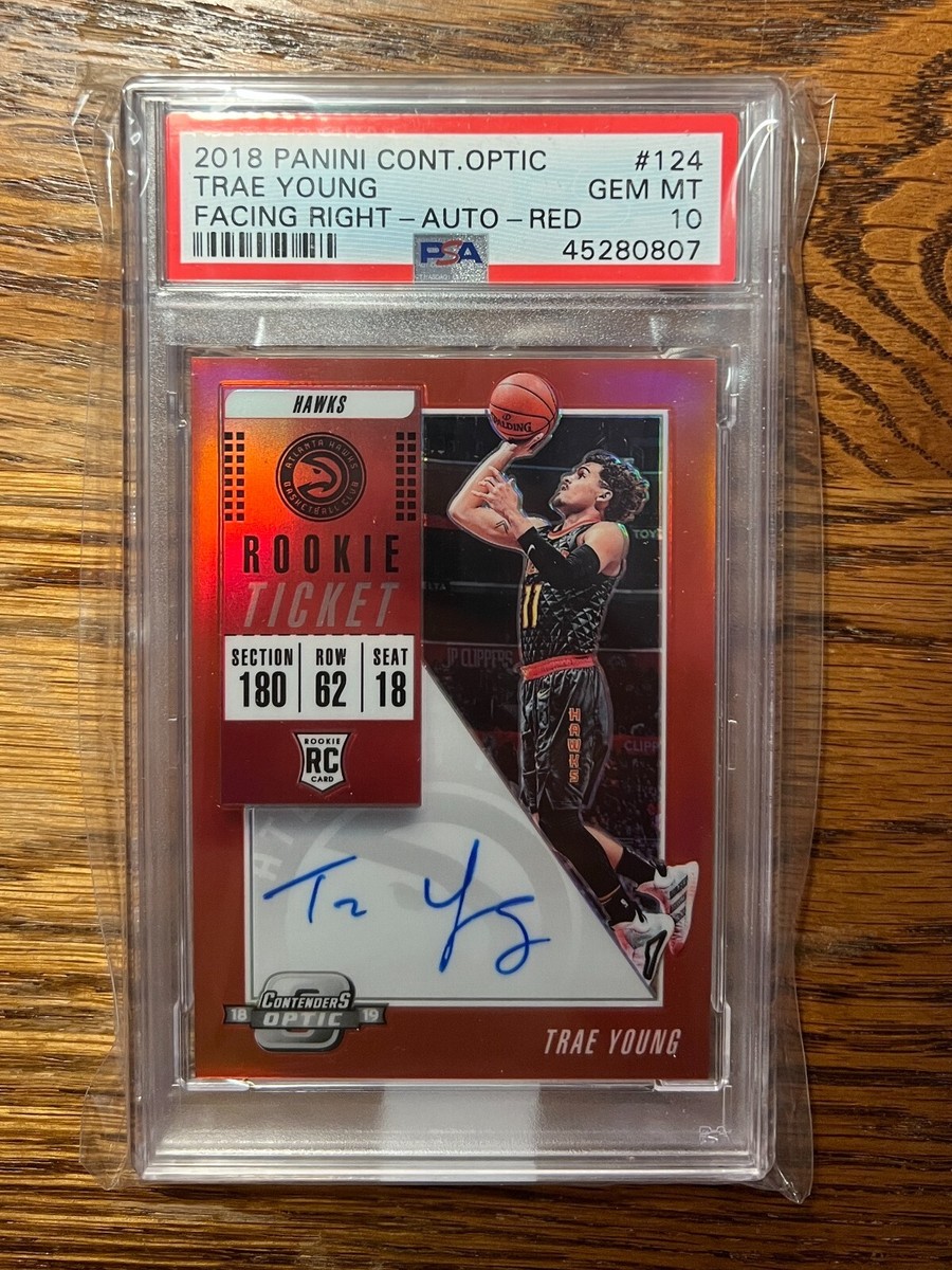 2024年新作入荷 Trae Optic Contenders Panini 2018-19 Young RC Ticket Rookie Topps