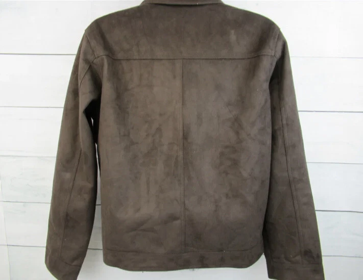 A emporio collezione suede cheap jacket