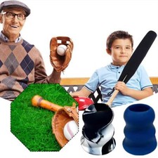1Pc Baseball bat silicone cover Knob Baseball / Softball Choke Grip NEW I3E4