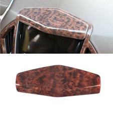Cubierta del panel del tablero de instrumentos de la consola central del automóvil para Cadillac SRX 2010-2016 grano de madera
