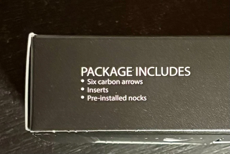 Easton 5.0 Match Grade Size 400 White Fletching 6 Pack New - Image 4 of 4