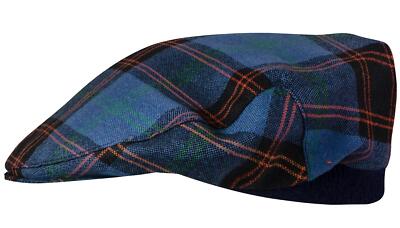 Herren Schottenkaro Flatcap Home Ancient Tartan kariert Einheitsgröße schottisch hergestellt Mütze