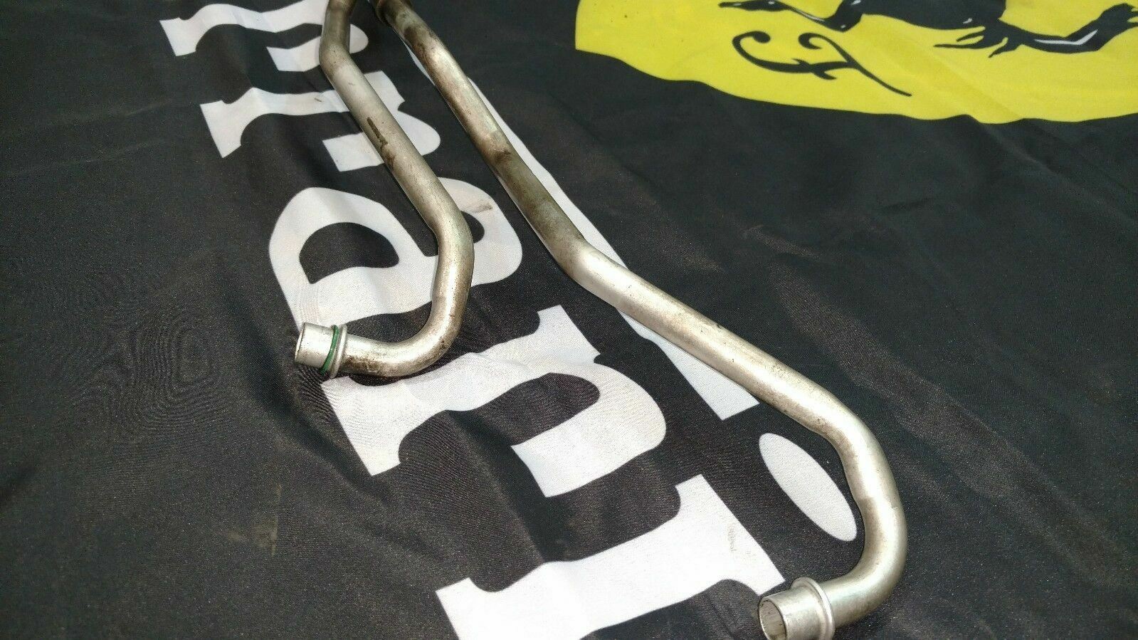 FERRARI 458 ITALIA DRIVER LEFT SIDE OIL RADIATOR COOLER PIPE LINES 256689 260773
