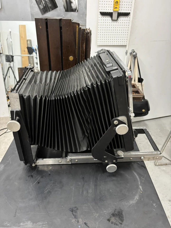 Calumet C1 8x10 视图相机 4x5 减少后钢结构 — 第 3/4 张图片