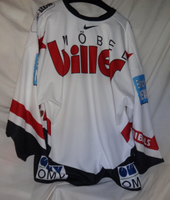 Maillot Hockey EV Landshut Cannibals – Taille 52 – Blanc – Officiel AOP – Homme