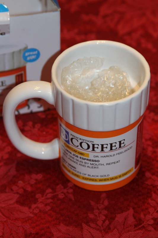 Prescription Mug Pill Bottle Coffee Cup Pharmacy 12 oz. Rx - Big Mouth Toys