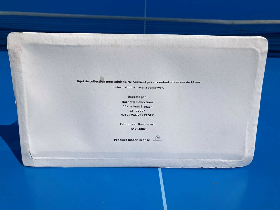 CITROEN 2CV AU SR 1953 SECOURS ROUTIER test Gendarmerie 1/24 HACHETTE N°2  - Photo 4/4