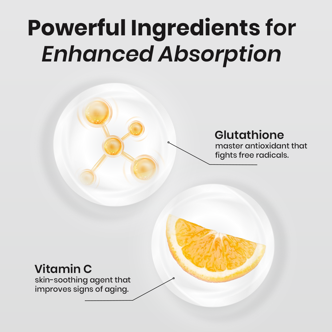 glutathione advanced 1500mg with vitamin c Relumins Advanced Oral Glutathione 1500mg Skin Nourishing Single Vial, Tangerine