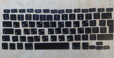 Original Apple keycaps type AP04 for MacBook Pro A1286 A1237 A1278 A1297