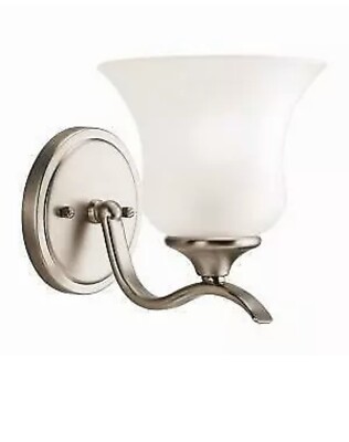Kichler Lighting 5284NI Wedgeport Wall Sconce, Brushed Nickel
