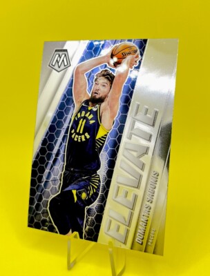 Domantas Sabonis 2020-21 Panini - Mosaic Elevate Indiana Pacers NBA *Silver Holo