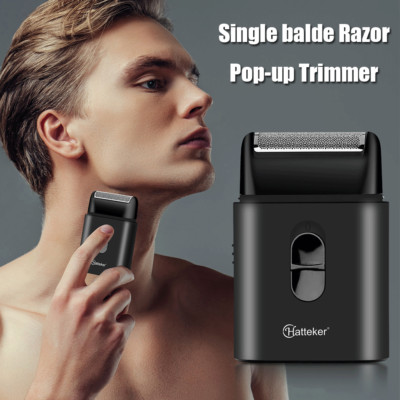 Hatteker Electric Shaver Professional Beard Trimmer Razor Portable Mini Shaver