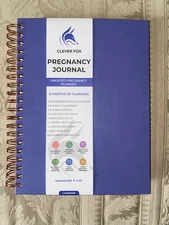 Clever Fox Pregnancy Journal & Memory Book - 9 Month Weekly Pregnancy Planner 