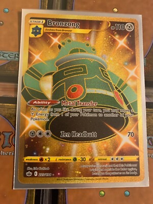 Bronzong - 223/198 - Secret Rare Chilling Reign - Pokemon Card - NM | eBay