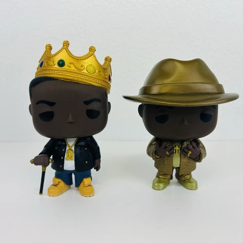Funko Pop! Notorious B.I.G. Biggie Smalls Big 77 with Crown & 152 NYCC Exclusive