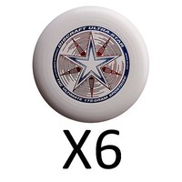Discraft Ultra-star Ultimate Frisbee 175 Gram Championship -white (6-pack) on sale Discraft Ultra-star Ultimate Frisbee 175 Gram Championship -white (6-pack) on sale