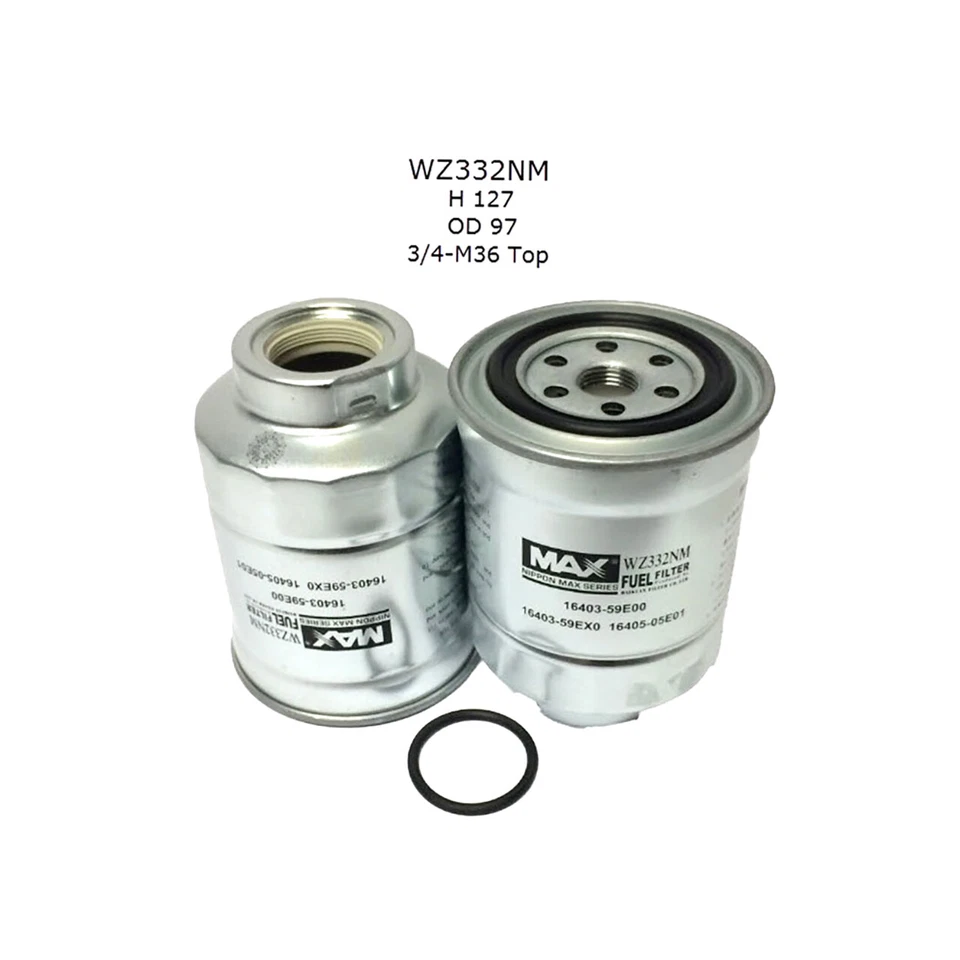 WK39 Wesfil 4WD Filter Kit for Nissan Navara D22 2001-2008 3.0L ZD30 (RSK11) - image 4 of 4