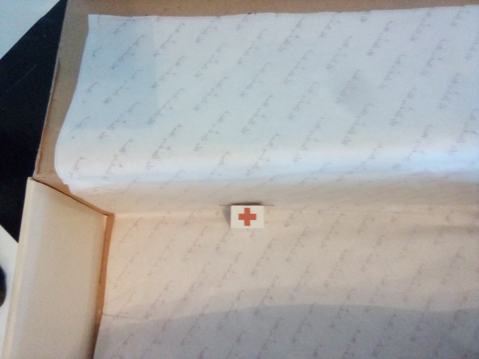 Norman Rockwell Red cross Nurse? Doll Mib Stand