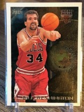 1995-96 TOPPS FOREIGN LEGION RARE INSERT BILL WENNINGTON BULLS FL9