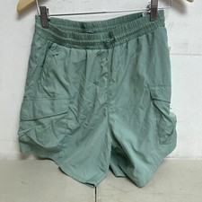 Alpine Design Women's W AD Woven Cargo Short Mineral Jade ADW13806 BRAND NEW