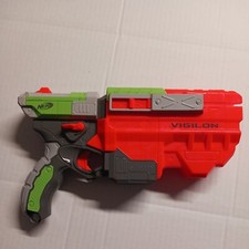 Nerf Vortex Vigilon Blaster Gun , 2010 Hasbro TESTED / WORKS