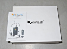 Fifine Technology Wireless Microphone Mic System Model K031B. OPEN BOX