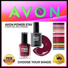 Avon Power Stay Gel Nail Enamel Chip Resistant 8 days - 10ml Various ~ New ~