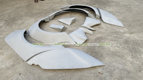 For 2012-2015 Audi A6 S6 RS6 Fender Flares Wide Body Kit Wheel Arch Cover Trim - Picture 12 of 24