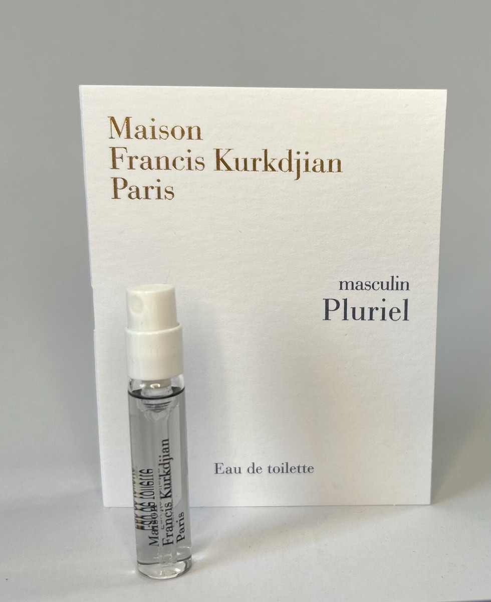 MFK Kurkdjian Masculin Pluriel EDT 2ml 0.06 fl.oz New With Card | eBay