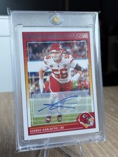 2024 Panini Score NFL - #141 George Karlaftis - Autograph