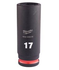 Milwaukee 4932478091 IMPACT 17mm DEEP Socket 3/8"
