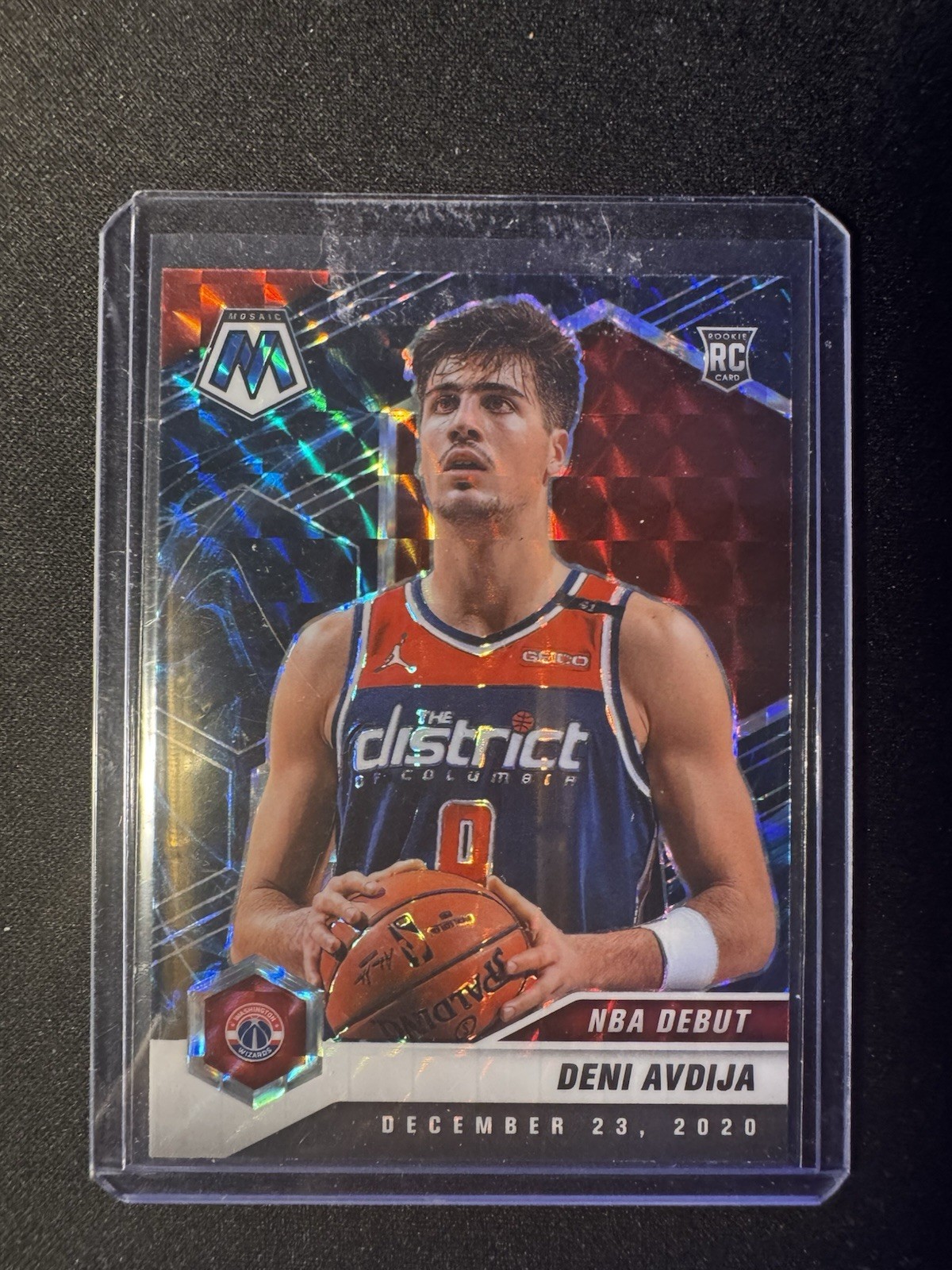 2020-21 Mosaic Deni Avdija Genesis 272 NBA Debut Case Hit
