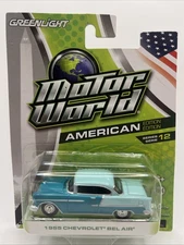 Greenlight Motor World American Edition 1955 Chevrolet Bel Air 1:64 Diecast