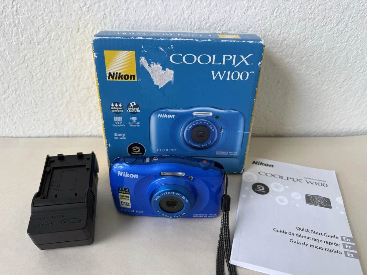 Preços baixos em Nikon COOLPIX Nikon Coolpix W100 Câmeras Digitais