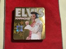 ELVIS - 3 Music CD s Karaoke Collector's Edition in Tin Box