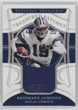 2021 Panini National Treasures Treasured /99 Keyshawn Johnson #TP-KJ Patch s3g
