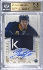 2013-14 National Treasures Rookie Tag 5/5 Nikita Zadorov BGS 9.5 Patch Auto 0c3