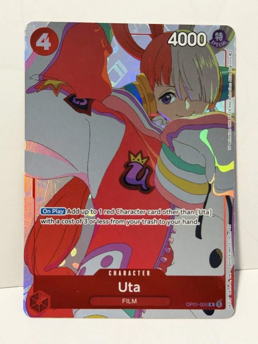 25+ Uta OP01-005 One Piece Promotion Cards for sale | Updated Oct 2026