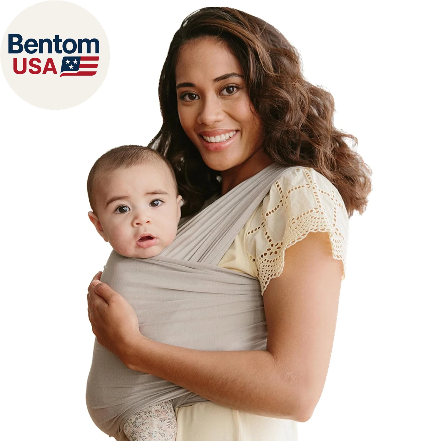 Wrap, Buttery-Soft Baby Carrier Newborn to Toddler 8-25 Lbs., Lightweight & Hand