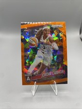 2025 Panini Prizm WNBA #120 Jordin Canada Orange Ice Prizms