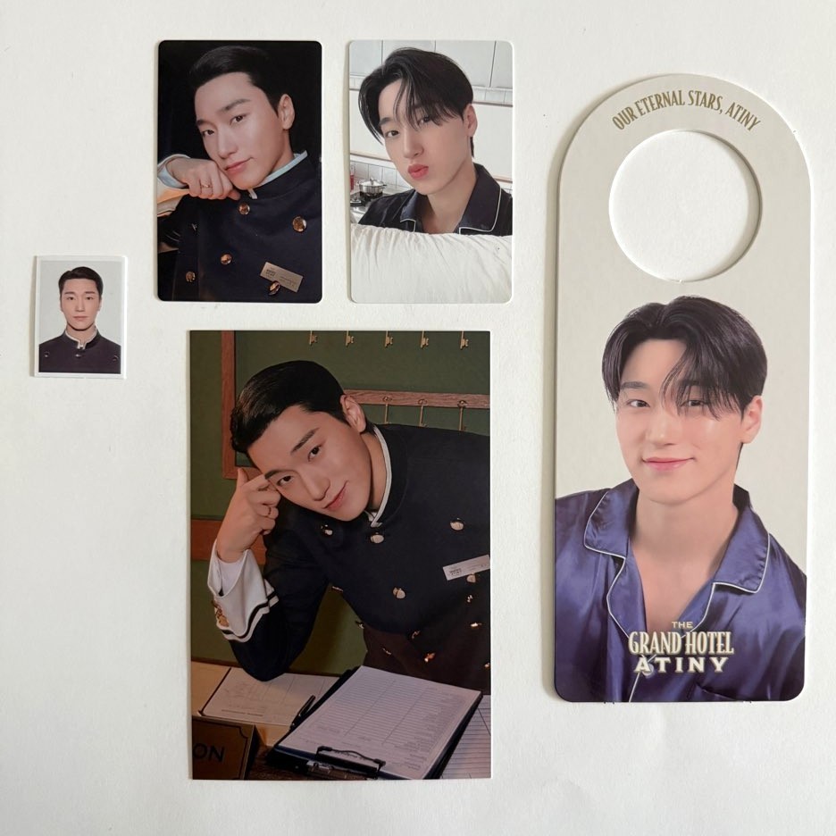 ATEEZ 2025 ATINY 6TH Membership Kit THE GRAND HOTEL ATINY Official