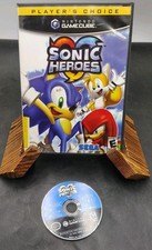 Sega Sonic Heroes GameCube Players Choice Tested Working Scratched READ