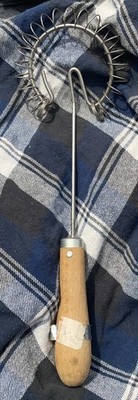 Vintage Danish Stainless Steel Whisk Utensils Denmark Lora 11 
